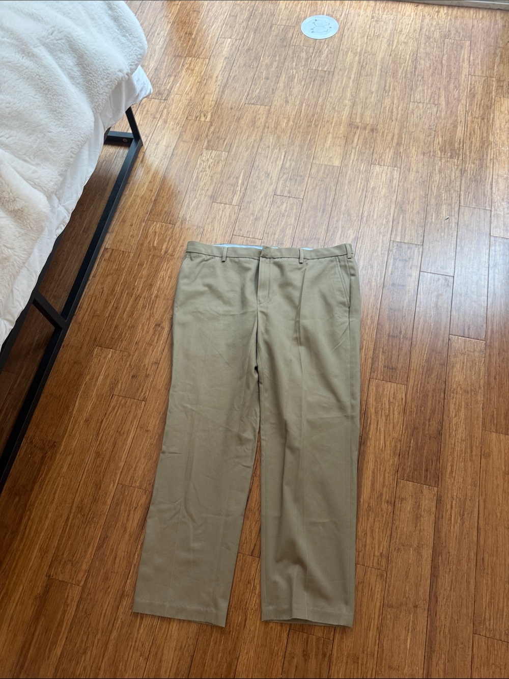 Jos. A. Bank Men's Khaki Straight-Leg Chinos
